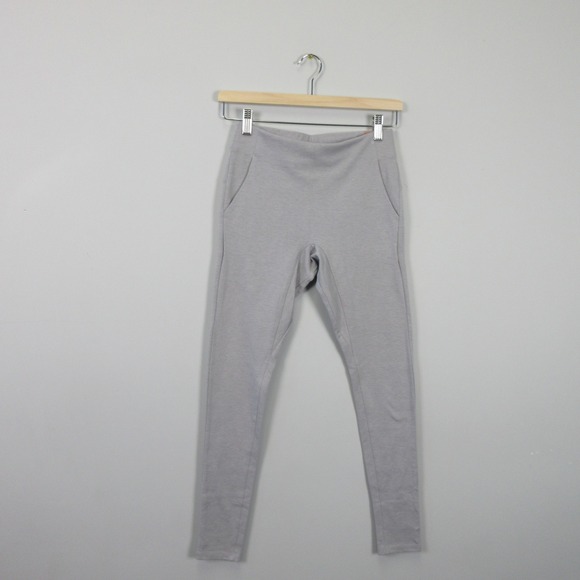 lunya Pants - LUNYA Restore Pocket Legging Grey Supima Cotton Lounge Pants XS Made in USA